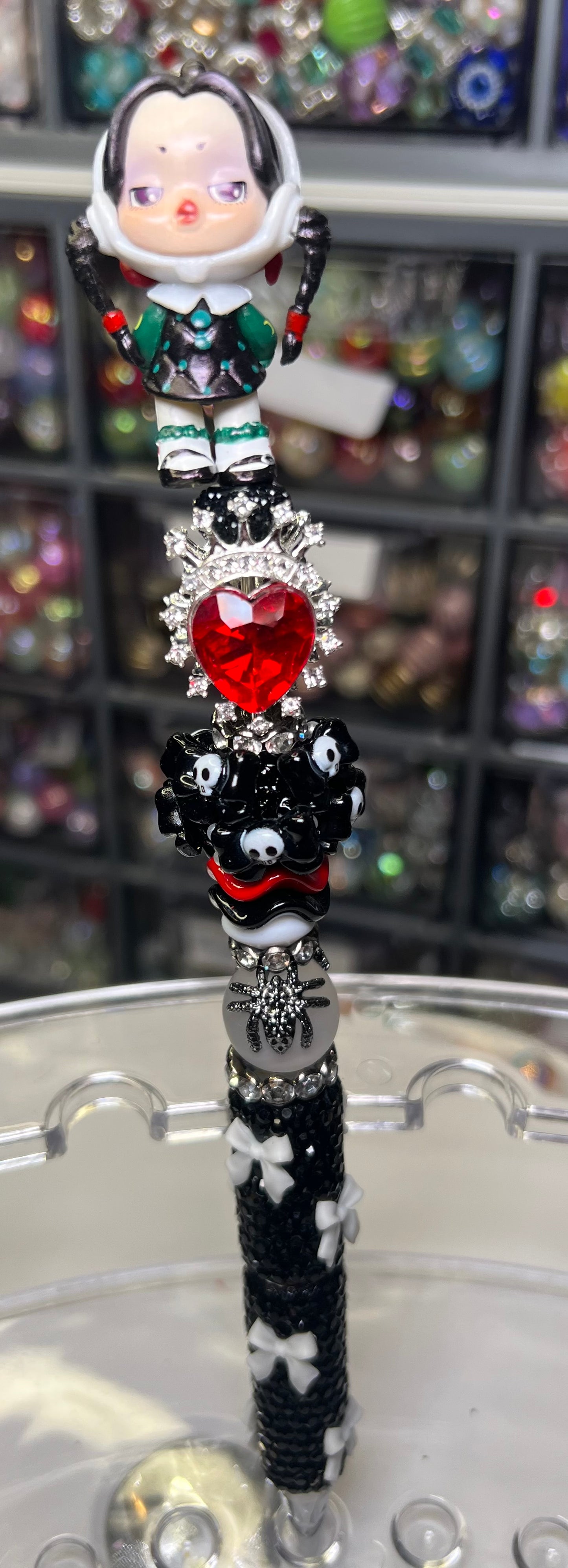 Skull Panda Adam’s Fam Rhinestone Pen & Med Pen Extender