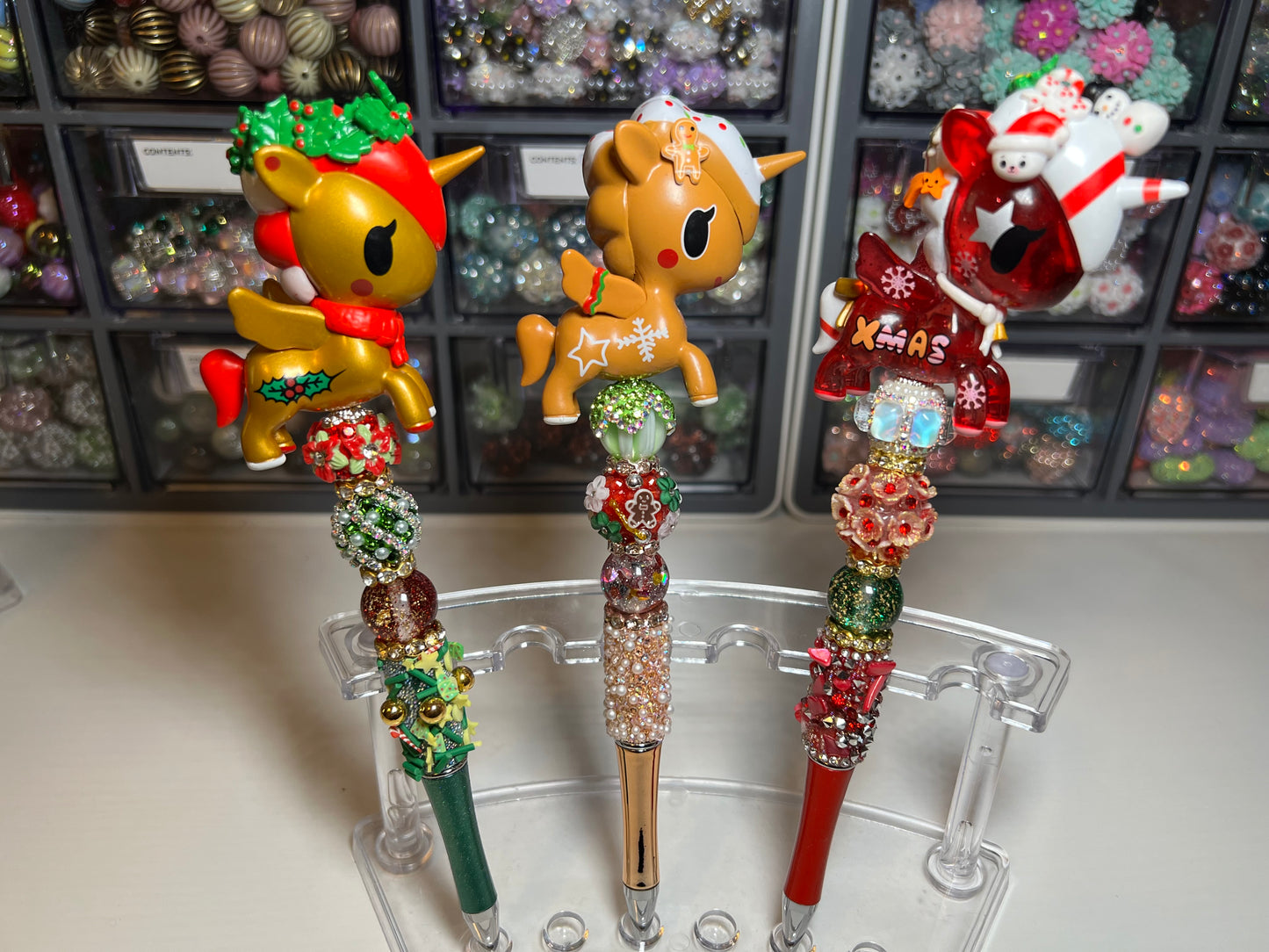 Beadable Chritmas Toki