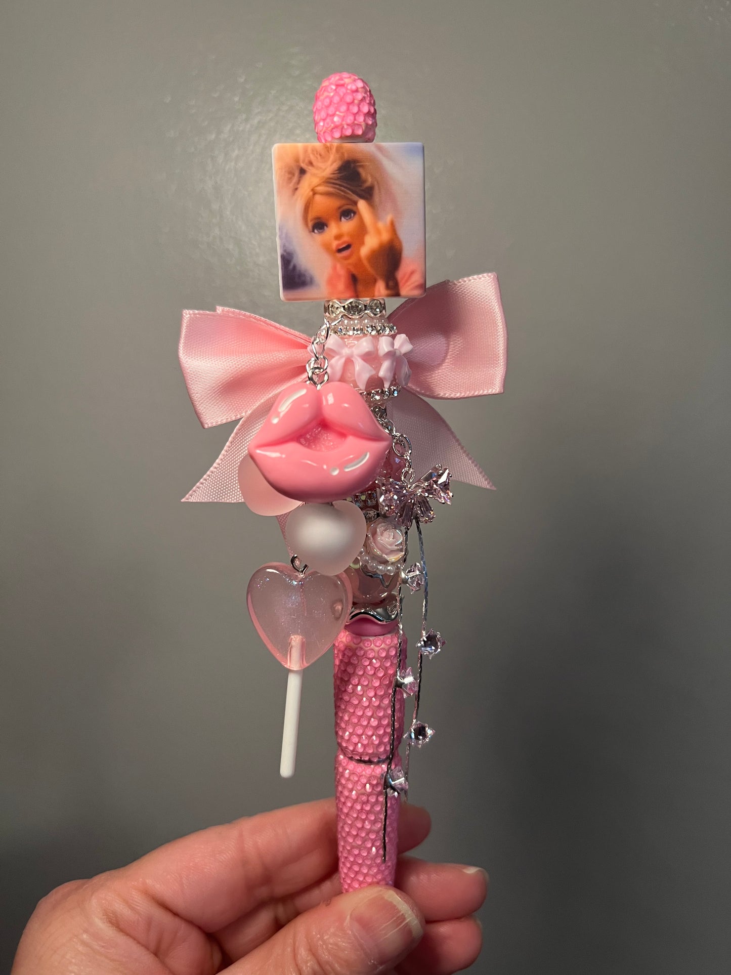 Barbie Focal Pens with Charms