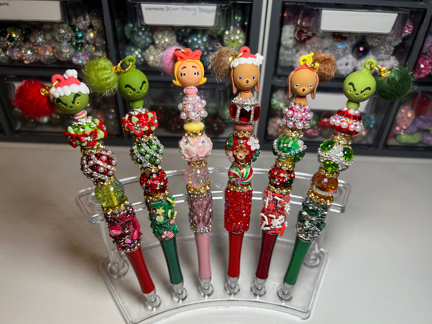 Christmas Character Pens