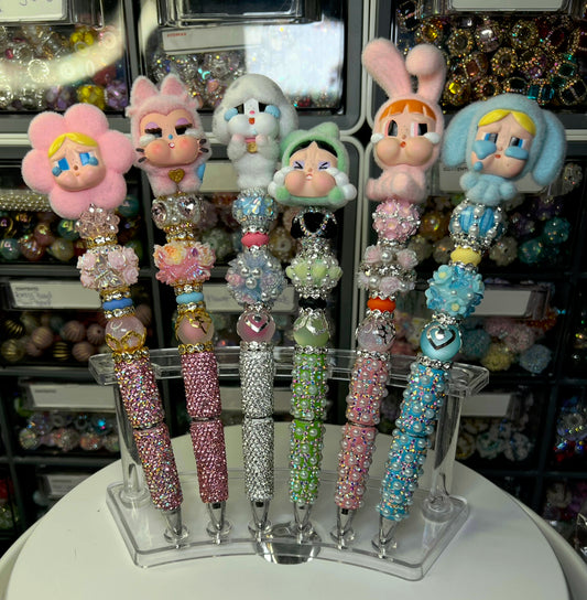 Cry Baby Fuzzy Beadable Pens