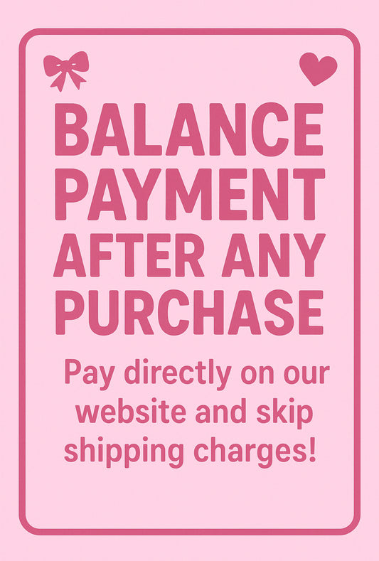 BALANCE PAYMENT