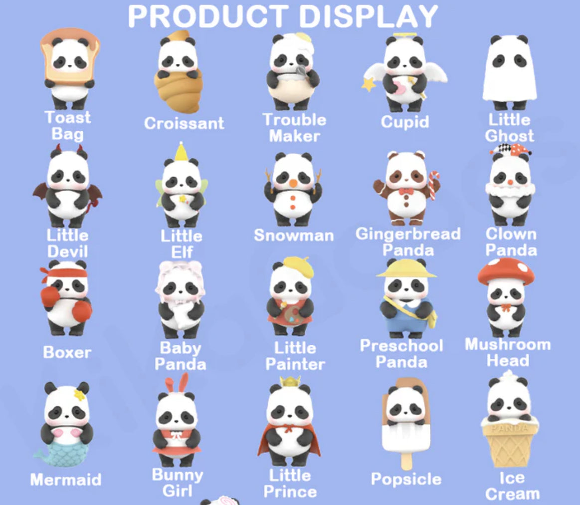 Panda Roll Beadable Pens