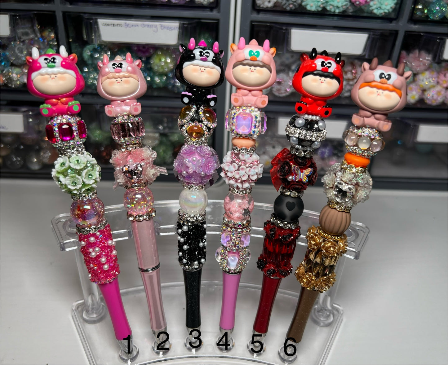 Dragon Egg Mini Beans Beadable Pens