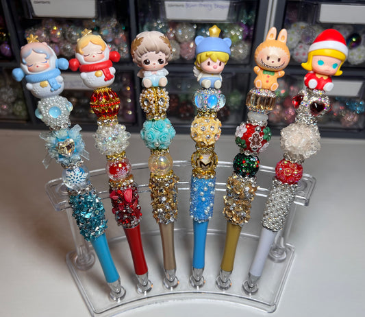 Beadable Christmas Special Character Pens