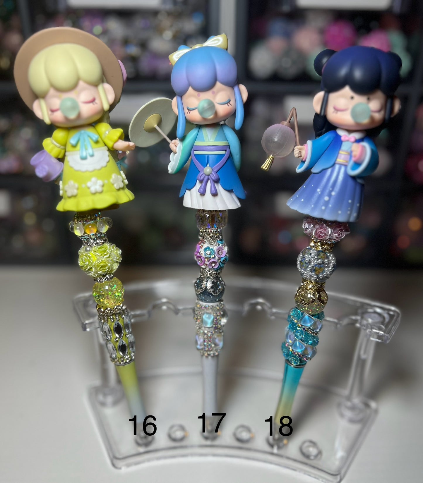 Beadable Character Pens