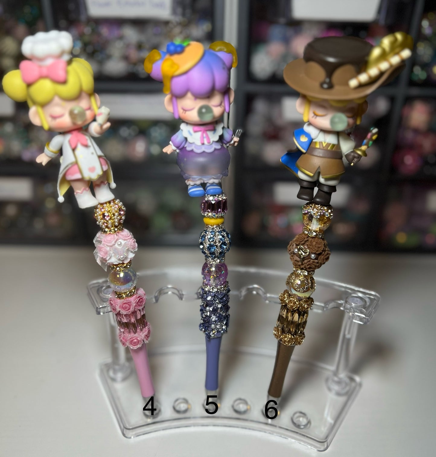 Beadable Character Pens