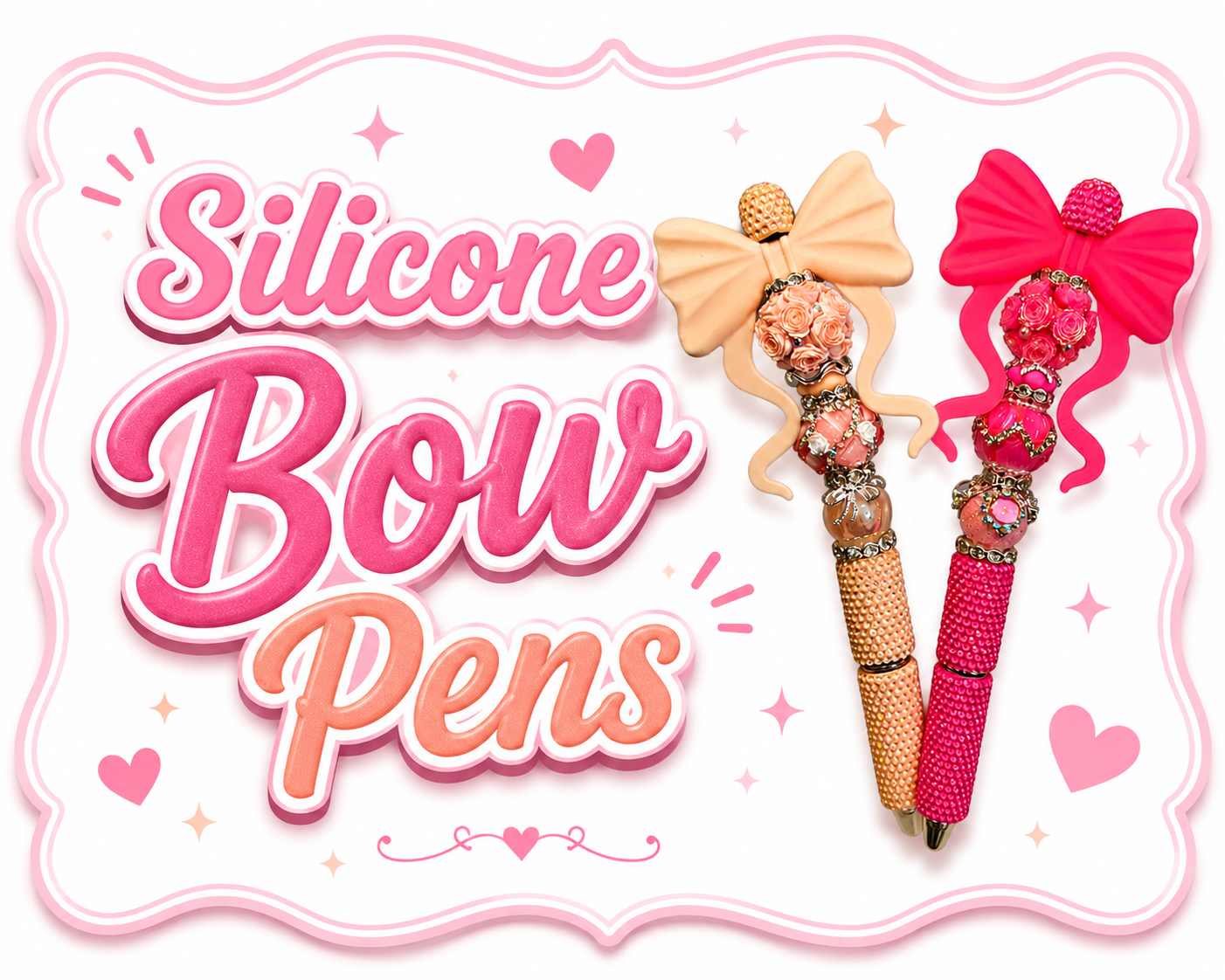 Silicon Bow Pens
