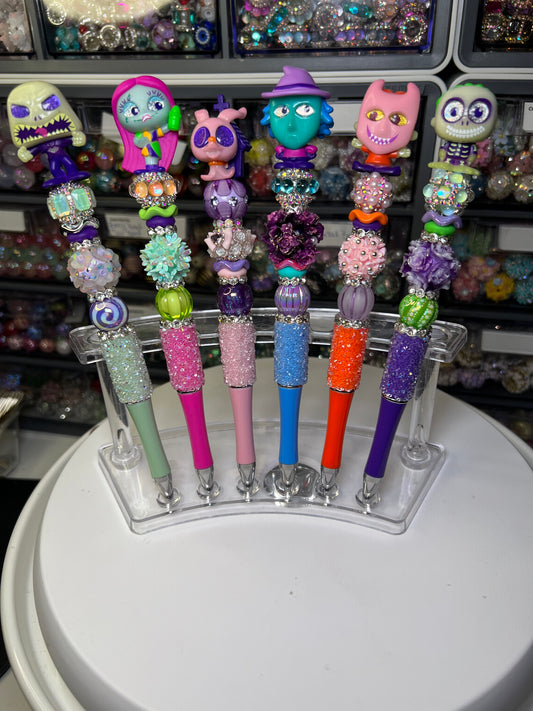 NBC Glitter Beadable Pens