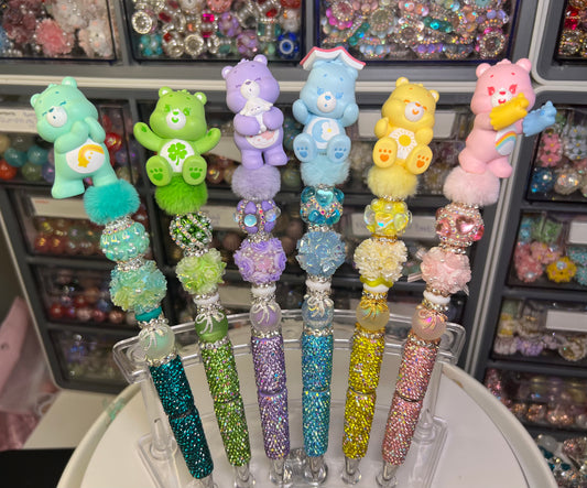 Care Bears on Rhinestone Pen & Med Extender