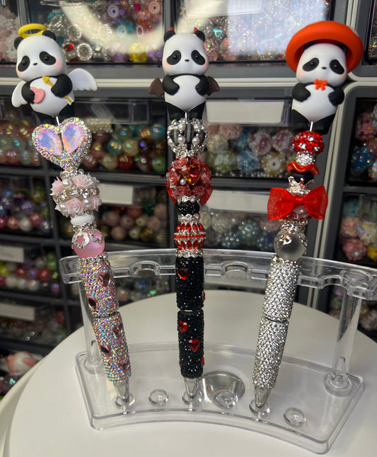 Panda Roll Beadable Pens